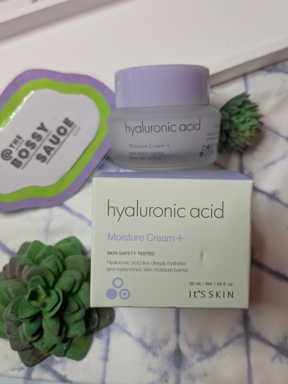 🌸 It's Skin Hyaluronic Acid Moisture Cream - K-Beauty NWT 50 ML